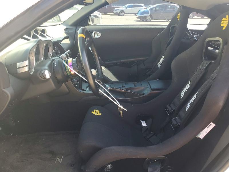 2004 Nissan 350z VIN JN1AZ34E44M155427 COPART salvage auction — REAR END, WA - BILL OF SALE, sold $7,700 on 2026-08-17 (photo 7)