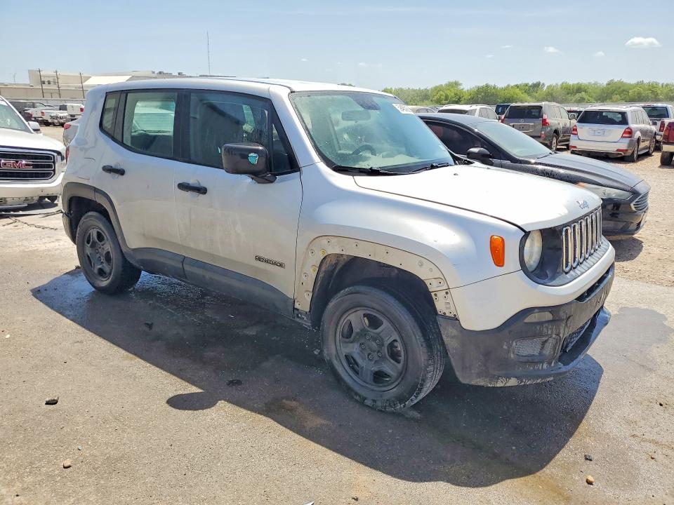 2015 Jeep Renegade VIN ZACCJBAT0FPB60700 COPART salvage auction — MINOR DENT/SCRATCHES, Tx - Cert Of Title-Rebuilt Salvage, sold $600 on 2026-07-22 (photo 4)