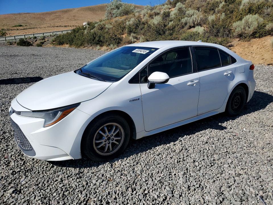 2020 Toyota Corolla VIN JTDEBRBE0LJ002522 COPART salvage auction — FRONT END, NV - CERTIFICATE OF TITLE, sold $175 on 2026-07-23 (photo 1)