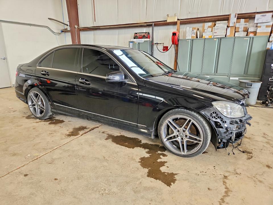 2010 Mercedes-benz C class VIN WDDGF8HB5AF508034 COPART salvage auction — FRONT END, AB - BOS - SALVAGE, sold $1,850 on 2026-08-20 (photo 4)
