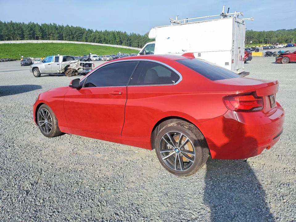 2020 BMW 2er VIN WBA2J1C08L7F74350 COPART salvage auction — SIDE, Nc - Salvage Certificate Of Title, sold $6,900 on 2026-08-13 (photo 2)
