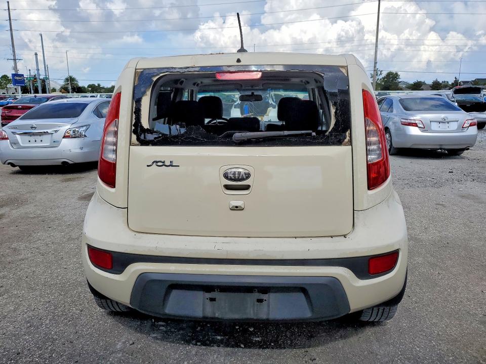 2013 Kia Soul VIN KNDJT2A6XD7756619 COPART salvage auction — FRONT END, Fl - Cert Of Title Slvg Rebuildable, sold $250 on 2026-07-28 (photo 6)