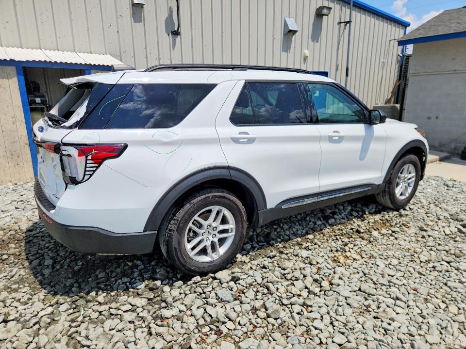 2025 Ford Explorer VIN 1FMUK8DH3SGB36400 COPART salvage auction — REAR END, Nc - Dlr Only-Clean/Over 25% Damage, sold $12,500 on 2026-07-28 (photo 3)