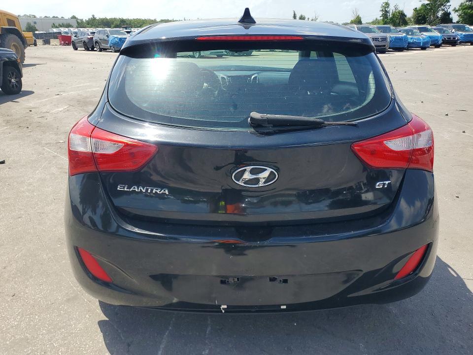 2013 Hyundai Elantra VIN KMHD35LEXDU051240 COPART salvage auction — FRONT END, Fl - Cert Of Title Slvg Rebuildable, sold $375 on 2026-07-28 (photo 6)