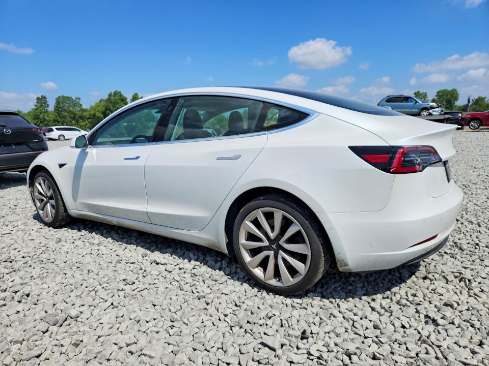 2019 Tesla Model 3 VIN 5YJ3E1EA7KF402365 COPART salvage auction — FRONT END, Oh - Cert Of Title-Salvage, sold $7,400 on 2026-07-09 (photo 2)