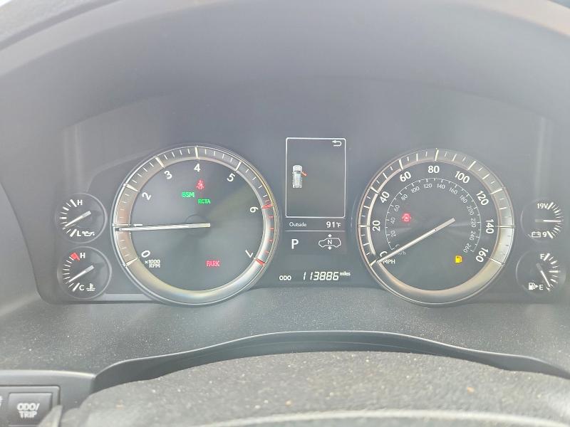 2021 Lexus Lx VIN JTJDY7AX4M4341623 COPART salvage auction — VANDALISM, NY - MV-907A SALVAGE CERTIFICATE, sold $54,000 on 2026-07-22 (photo 9)