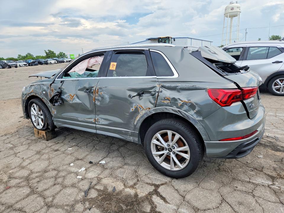 2025 Audi Q3 VIN WA1DECF35S1061941 COPART salvage auction — ALL OVER, Oh - Bill Of Sale-Parts Only (P), sold $1,300 on 2026-07-20 (photo 2)