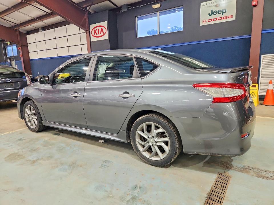 2015 Nissan Sentra VIN 3N1AB7AP9FY313679 COPART salvage auction — MINOR DENT/SCRATCHES, Ct - Certificate Of Title, sold $2,450 on 2026-07-28 (photo 2)