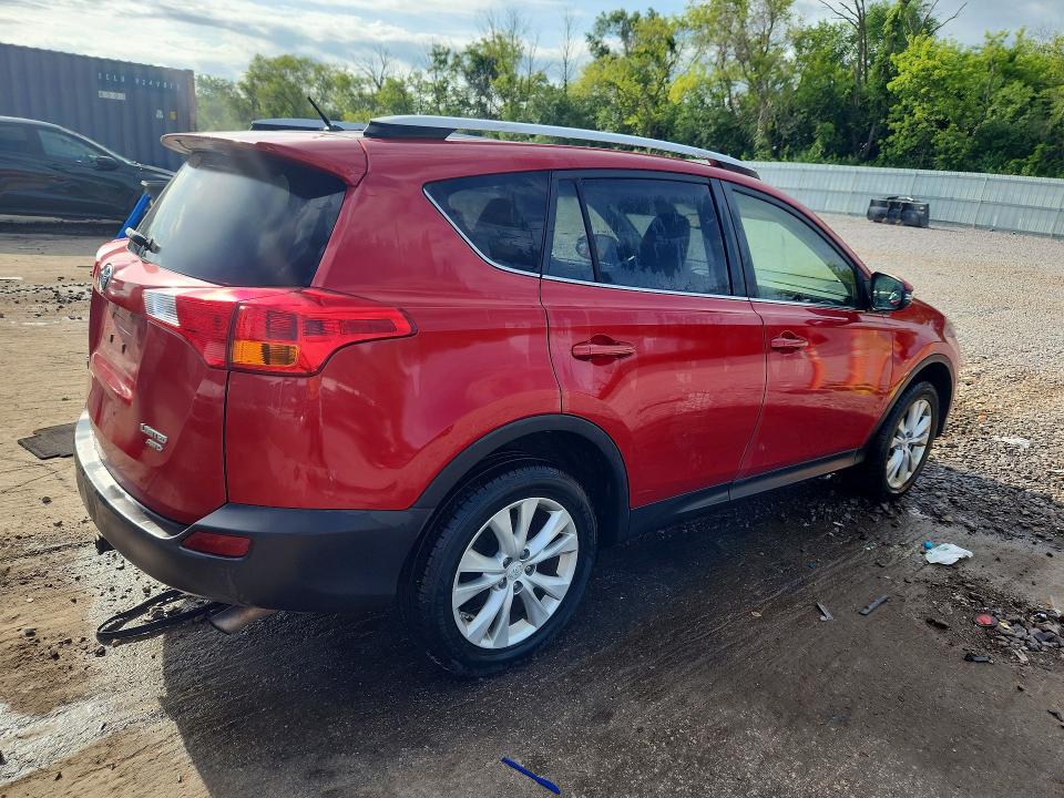 2013 Toyota VIN JTMDFREV4DD027144 COPART salvage auction — HAIL, Wi - Junked Vehicle Bill Of Sale, sold $2,900 on 2026-07-13 (photo 3)