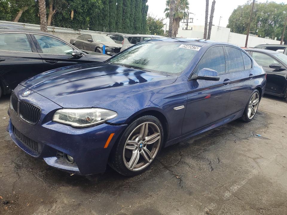 2016 BMW 5 series VIN WBA5B1C52GG552501 COPART salvage auction — FRONT END, CA - DIS/DLR/EXP ONLY CLEAN TITLE, sold $50 on 2026-07-23 (photo 1)