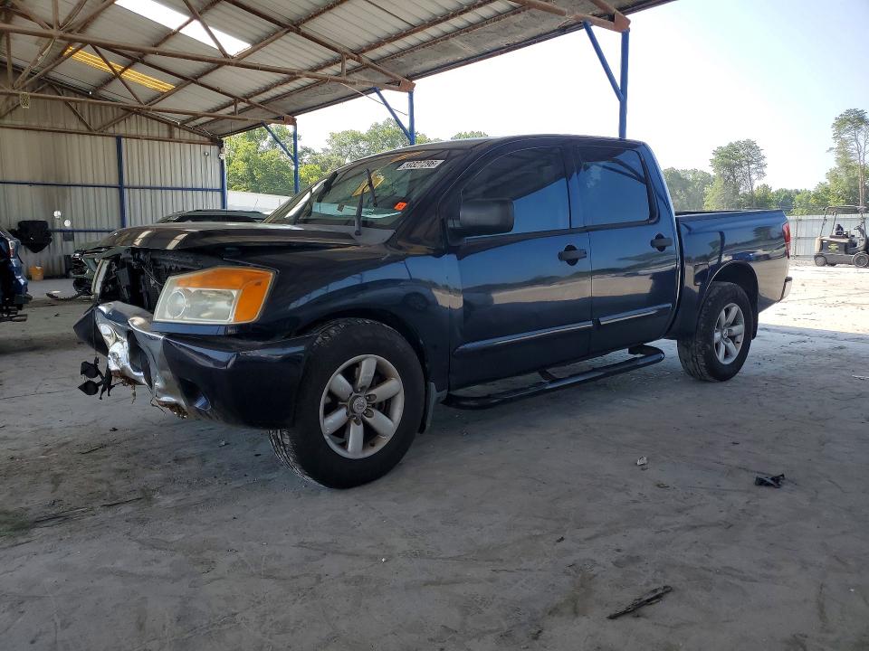 2008 Nissan TITAN VIN 1N6BA07D78N358349 COPART salvage auction — FRONT END, Ga - Cert Of Title-Salvage, sold $600 on 2026-07-09 (photo 1)