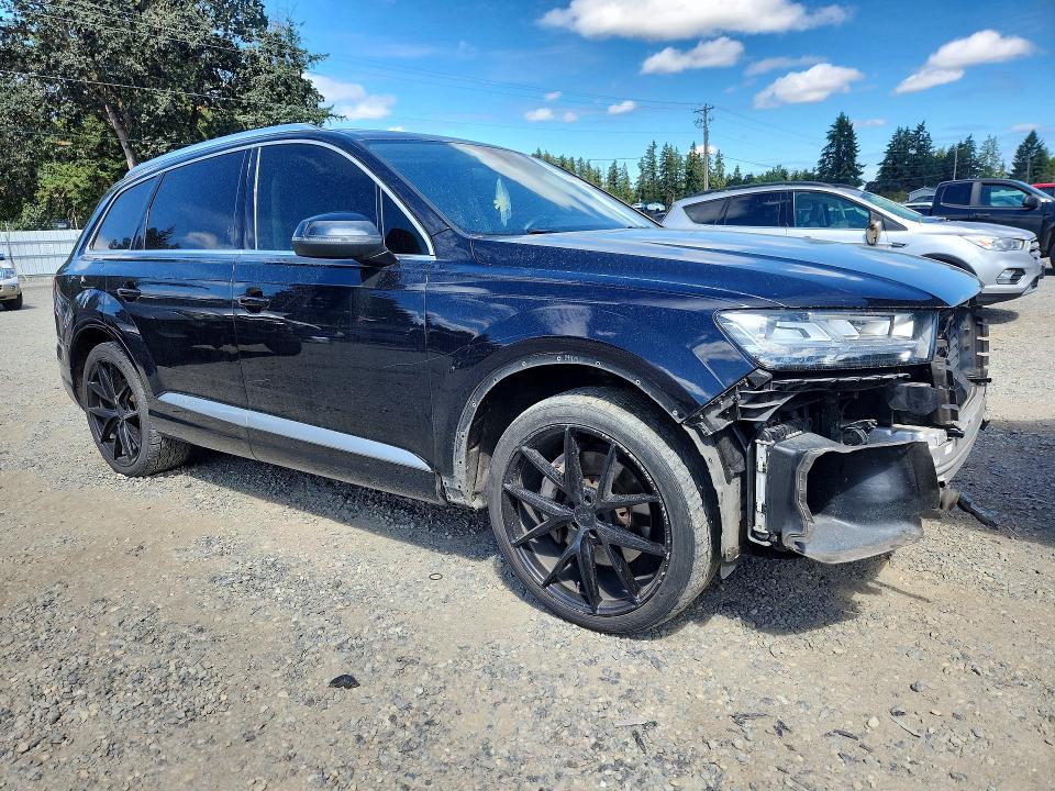 2017 Audi Q7 VIN WA1LAAF76HD039212 COPART salvage auction — FRONT END, Wa - Bill Of Sale, sold $5,700 on 2026-07-31 (photo 4)