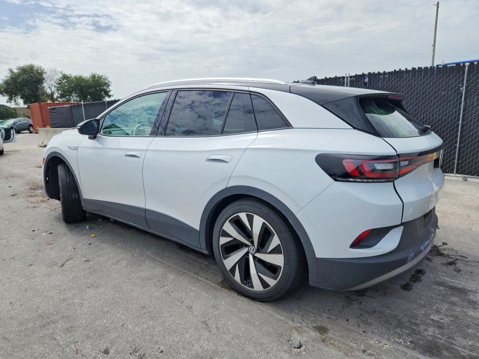 2021 Volkswagen Id.4 VIN WVGDMPE29MP019082 COPART salvage auction — REAR END, Fl - Cert Of Title Slvg Rebuildable, sold $8,200 on 2026-08-11 (photo 2)