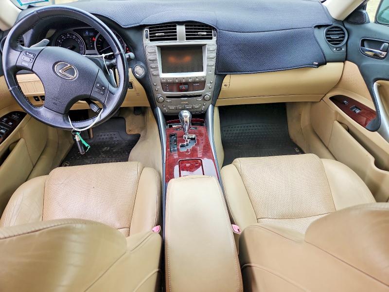 2007 Lexus Is 250 VIN JTHCK262375014160 COPART salvage auction — FRONT END, Nj - Cert Of Title-Salvage, sold $275 on 2026-07-22 (photo 8)