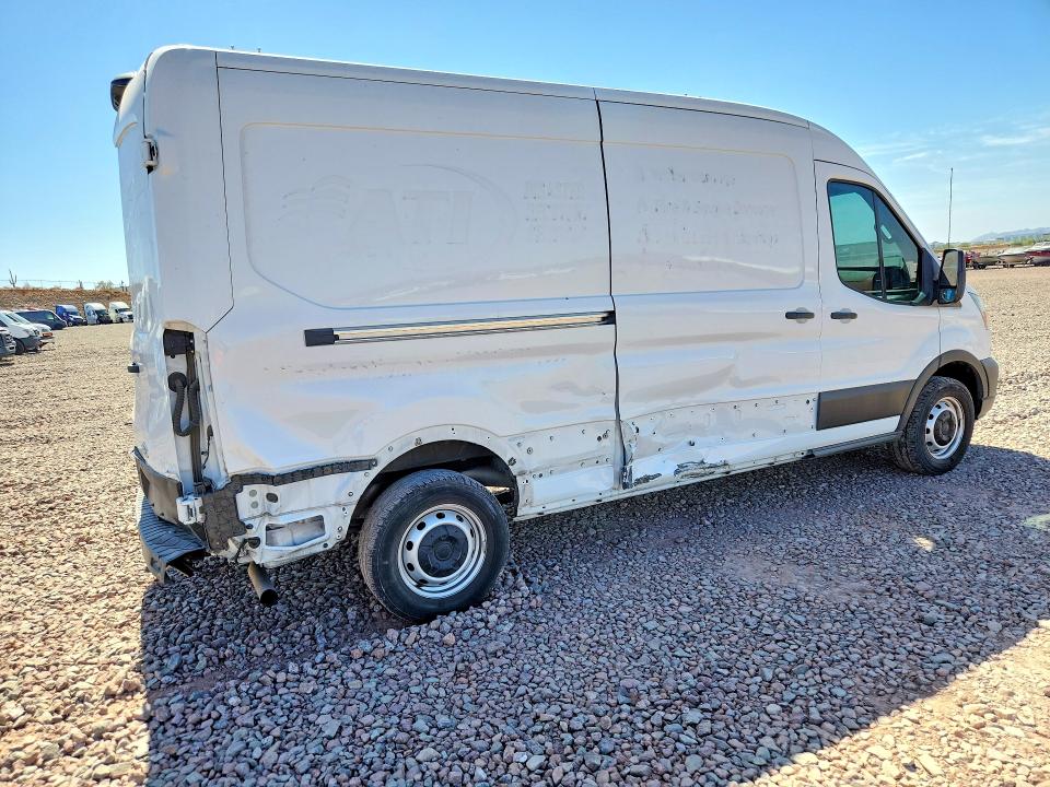 2023 Ford Transit VIN 1FTBR1C8XPKB48273 COPART salvage auction — SIDE, AZ - CERT OF TITLE - SALVAGE, sold $11,000 on 2026-07-30 (photo 3)