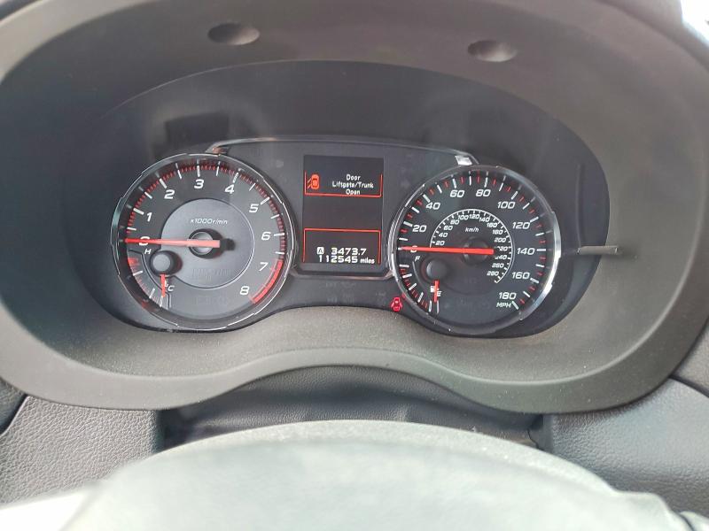 2019 Subaru Wrx VIN JF1VA1A63K9817530 COPART salvage auction — FRONT END, Oh - Cert Of Title-Rebuilt Salvage, sold $1,850 on 2026-07-24 (photo 9)