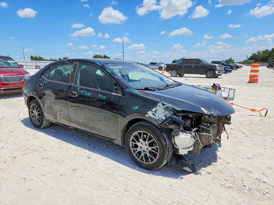 2019 Toyota Corolla VIN 5YFBURHE5KP935296 COPART salvage auction — REAR END, TX - SALVAGE VEHICLE TITLE (P), sold $70 on 2026-07-23 (photo 4)