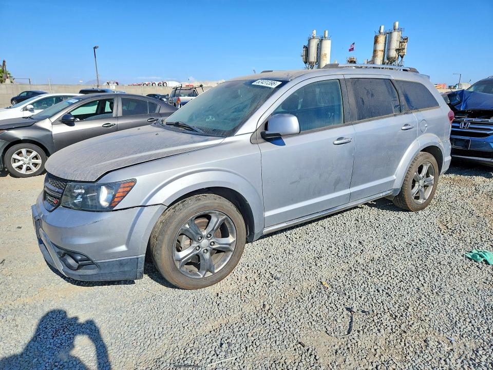 2015 Dodge Journey VIN 3C4PDCGG5FT641468 COPART salvage auction — FRONT END, Ca - Lien Papers-Clean Or Ac, sold $1,250 on 2026-08-09 (photo 1)