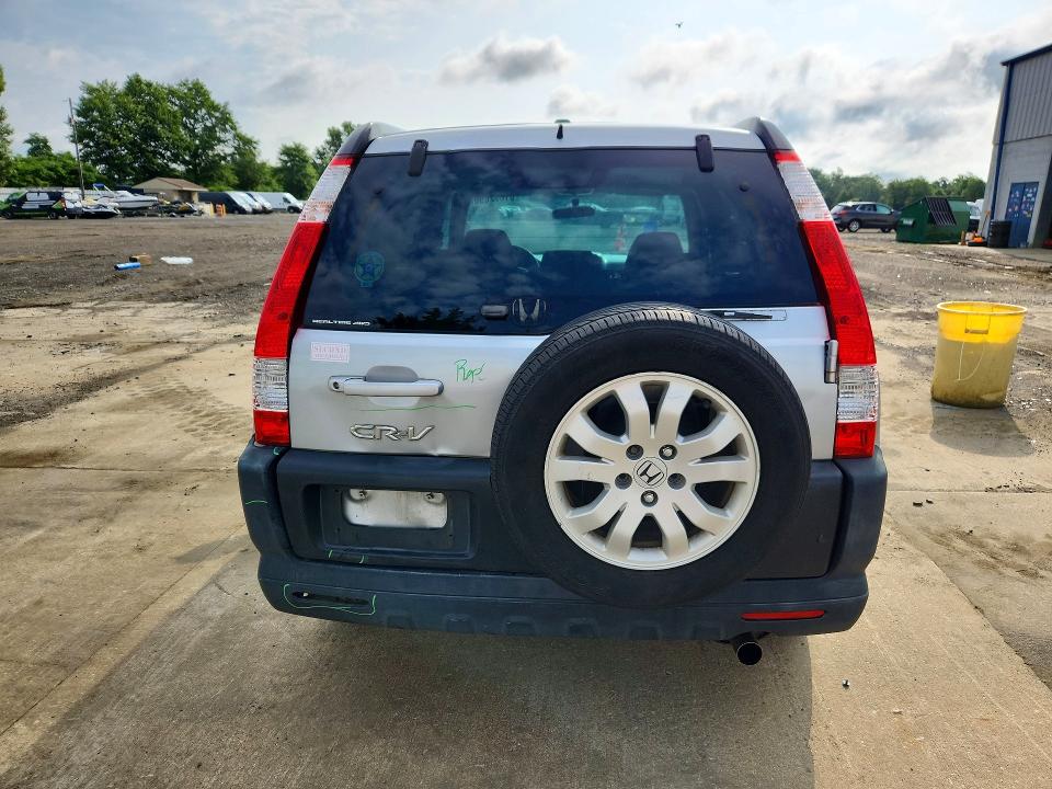 2005 Honda Cr-v VIN SHSRD78855U310953 COPART salvage auction — REAR END, NJ - CERT OF TITLE-SALVAGE (P), sold $450 on 2026-07-27 (photo 6)