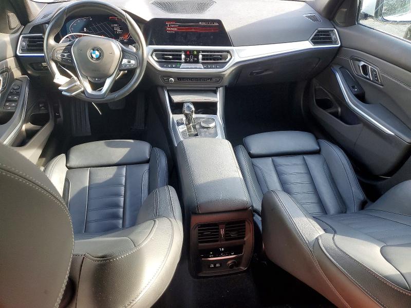 2020 BMW 3er VIN 3MW5R1J03L8B41720 COPART salvage auction — REAR END, Ga - Cert Of Title-Salvage, sold $5,700 on 2026-07-30 (photo 8)
