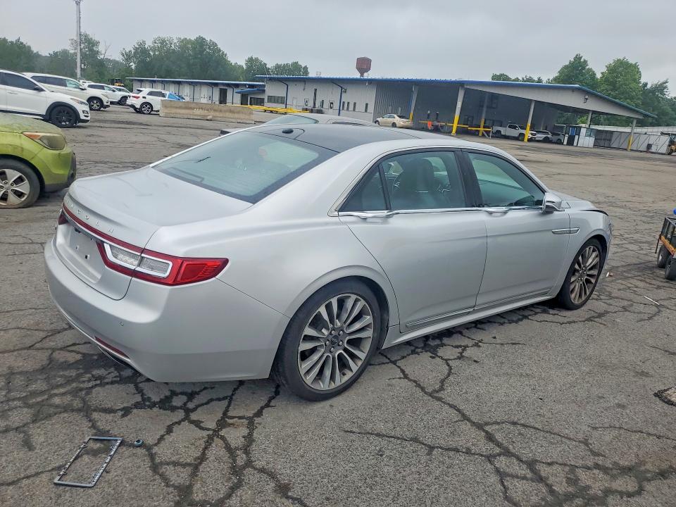 2017 Lincoln Continental VIN 1LN6L9NC6H5608060 COPART salvage auction — FRONT END, Salvage Title, sold $350 on 2026-07-23 (photo 3)