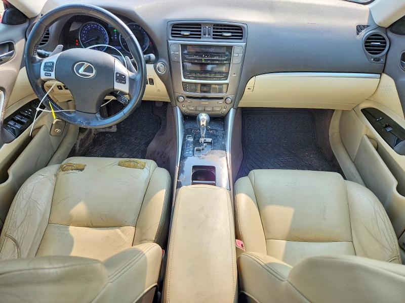 2011 Lexus Is 250 VIN JTHCF5C27B5049027 COPART salvage auction — SIDE, ON - PERMIT NO BRAND - UNFIT, sold $200 on 2026-07-28 (photo 8)