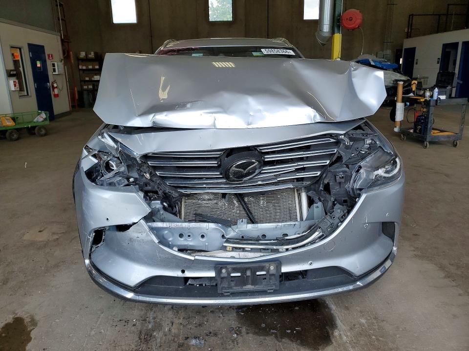 2018 Mazda Cx-9 VIN JM3TCBDY9J0210749 COPART salvage auction — FRONT END, Salvage Title, sold $550 on 2026-07-23 (photo 5)