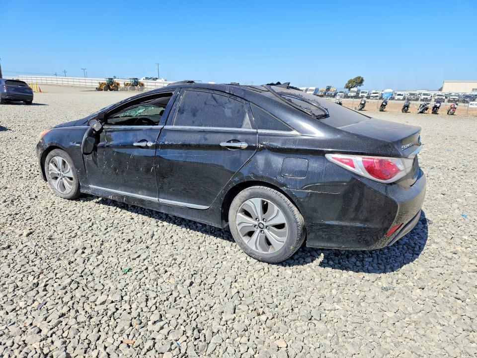 2014 Hyundai Sonata VIN KMHEC4A48EA106988 COPART salvage auction — ROLLOVER, Ca - Salvage Certificate, sold $275 on 2026-07-23 (photo 2)