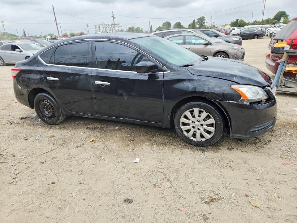 2015 Nissan Sentra VIN 3N1AB7AP5FY327238 COPART salvage auction — FRONT END, Ca - Dis/Dlr/Exp Only Clean Title, sold $225 on 2026-07-09 (photo 4)