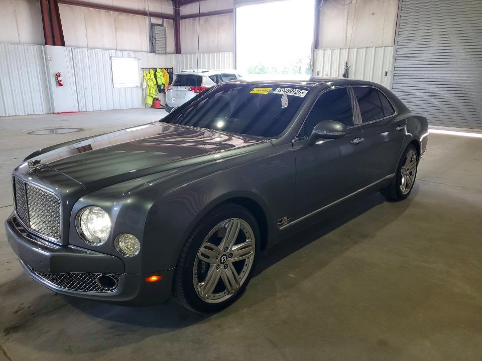 2011 Bentley Mulsanne VIN SCBBB7ZH8BC016150 COPART salvage auction — MINOR DENT/SCRATCHES, Ny - Mv-907A Salvage Certificate, sold $54,500 on 2026-07-28 (photo 1)