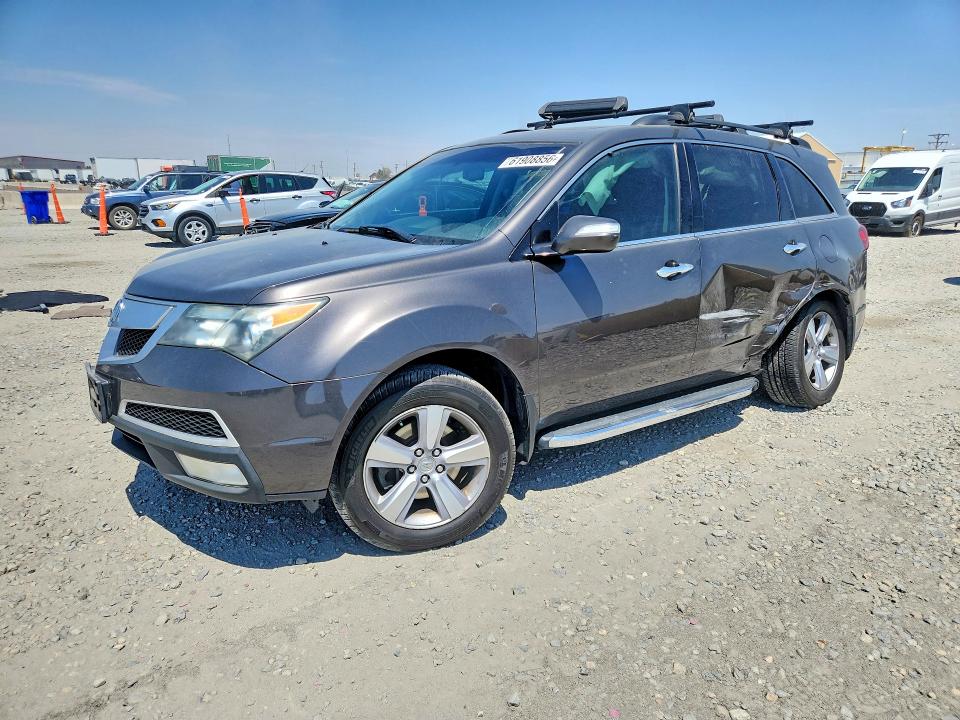 2012 Acura Mdx VIN 2HNYD2H43CH540852 COPART salvage auction — SIDE, Salvage Title, sold $800 on 2026-09-08 (photo 1)