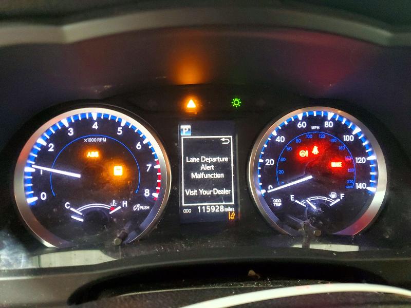 2018 Toyota Highlander VIN 5TDBZRFH5JS805880 COPART salvage auction — FRONT END, Pa - Certificate Of Salvage, sold $8,600 on 2026-07-20 (photo 9)