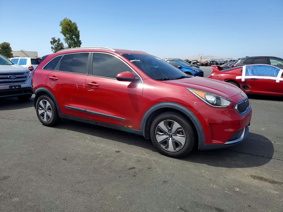 2017 Kia Niro VIN KNDCB3LC8H5048228 COPART salvage auction — REAR END, Ca - Salvage Certificate, sold $1,700 on 2026-07-27 (photo 4)