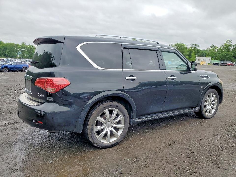 2014 Infiniti VIN JN8AZ2NE0E9069210 COPART salvage auction — MINOR DENT/SCRATCHES, Ny - Certificate Of Title, sold $825 on 2026-07-23 (photo 3)
