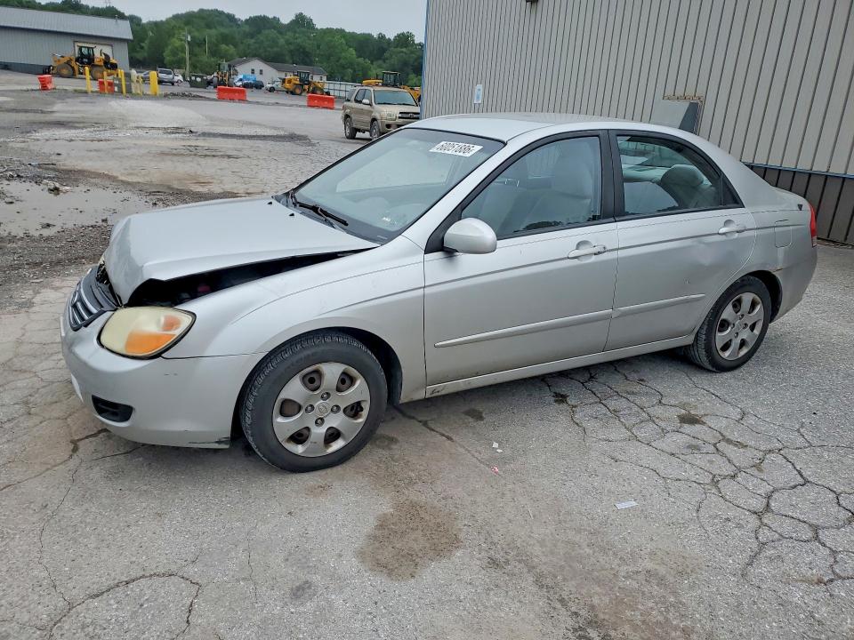 2008 Kia Spectra VIN KNAFE121485547033 COPART salvage auction — FRONT END, PA - CERTIFICATE OF SALVAGE, sold $150 on 2026-07-23 (photo 1)