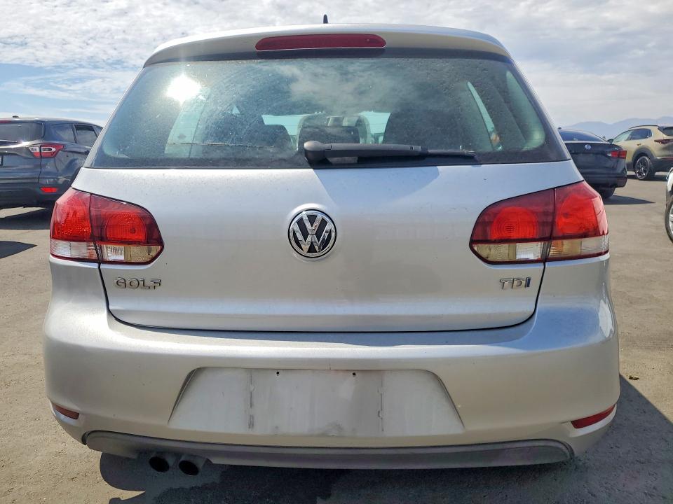 2012 Volkswagen Golf VIN WVWMM7AJ5CW292249 COPART salvage auction — MECHANICAL, Ca - Salvage Certificate, sold $675 on 2026-08-19 (photo 6)
