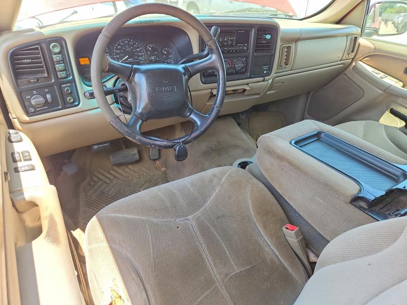 2002 Gmc Sierra 1500 VIN 1GTEK19T02E300209 COPART salvage auction — REAR END, TX - CERTIFICATE OF TITLE, sold $625 on 2026-07-09 (photo 8)