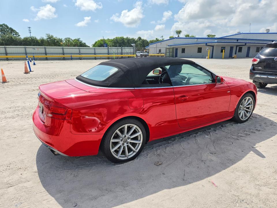 2015 Audi A5 VIN WAUMFAFH4FN013264 COPART salvage auction — MECHANICAL, Fl - Certificate Of Title, sold $500 on 2026-07-29 (photo 3)
