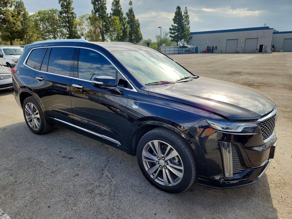 2021 Cadillac Xt6 VIN 1GYKPDRS1MZ226866 COPART salvage auction — REAR END, Tx - Salvage Vehicle Title (P), sold $9,600 on 2026-07-28 (photo 4)