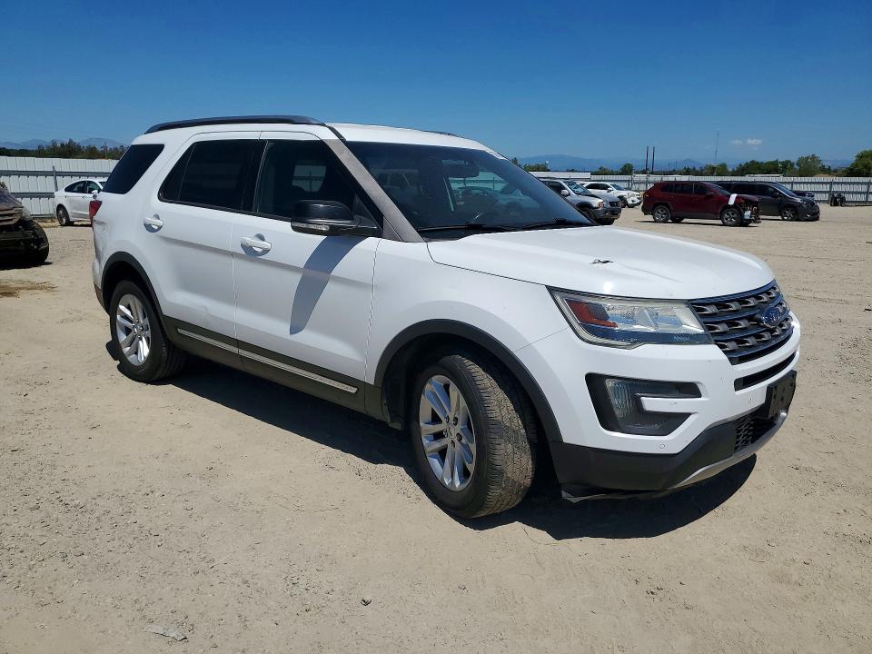 2016 Ford Explorer VIN 1FM5K7D8XGGA18284 COPART salvage auction — FRONT END, Ca - Salvage Certificate, sold $625 on 2026-07-31 (photo 4)
