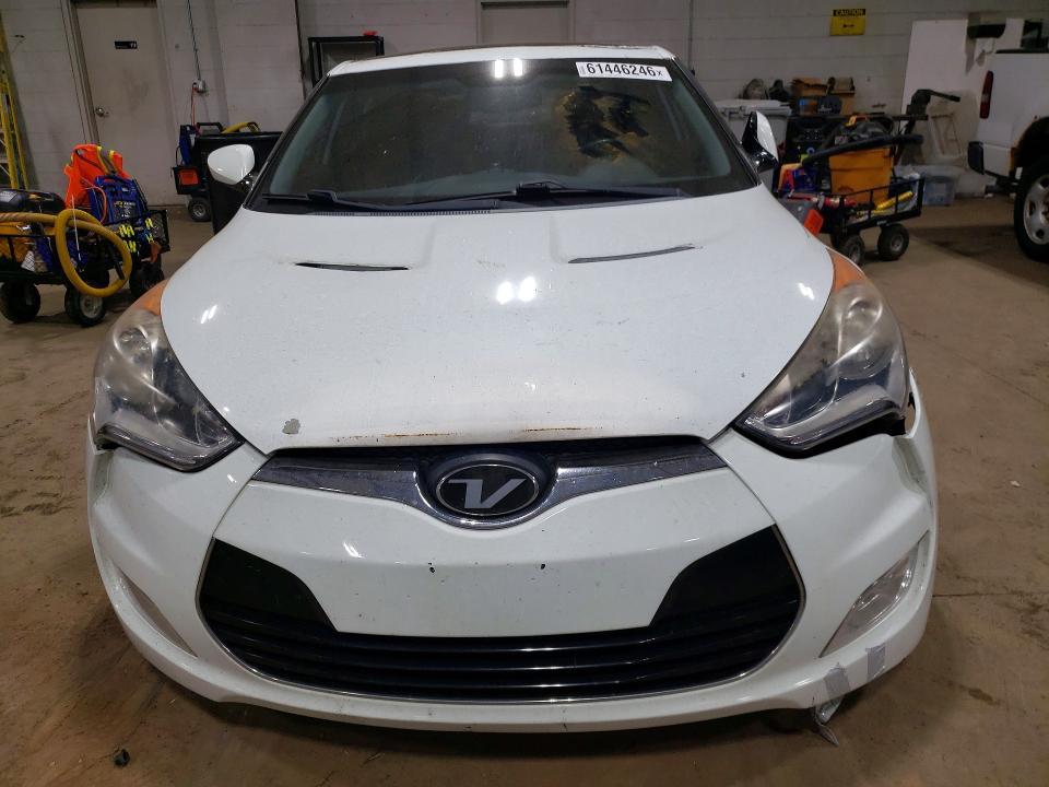 2012 Hyundai Veloster VIN KMHTC6AD6CU072063 COPART salvage auction — WATER/FLOOD, Ct - Cert Of Title-Flood Salvage, sold $475 on 2026-07-24 (photo 5)