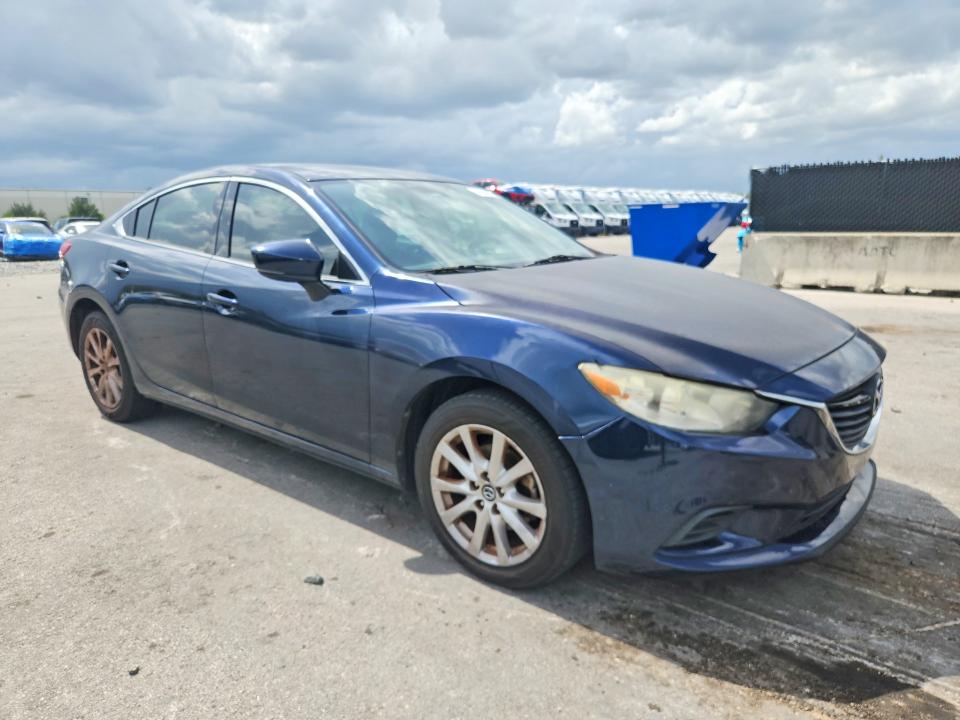 2017 Mazda 6 VIN JM1GL1U50H1146440 COPART salvage auction — MINOR DENT/SCRATCHES, Fl - Certificate Of Title, sold $375 on 2026-07-18 (photo 4)