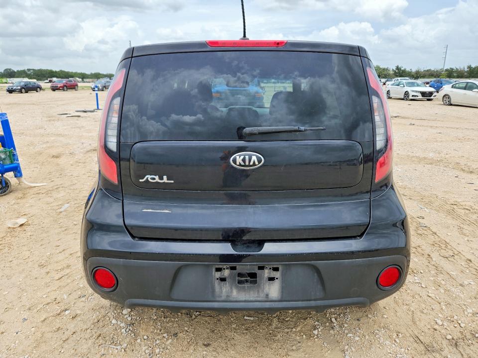 2017 Kia Soul VIN KNDJN2A29H7421431 COPART salvage auction — FRONT END, TX - CERTIFICATE OF TITLE, sold $1,250 on 2026-07-30 (photo 6)