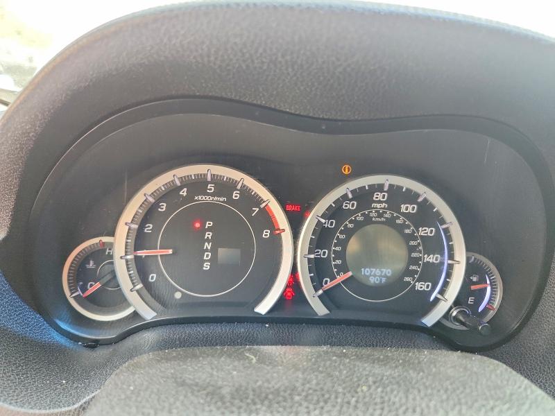 2012 Acura Tsx VIN JH4CU2F61CC005718 COPART salvage auction — REAR END, MD - CERTIFICATE OF TITLE, sold $225 on 2026-07-28 (photo 9)