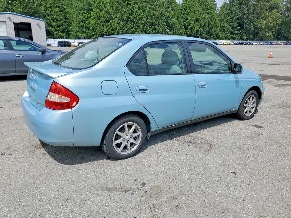 2001 Toyota Prius VIN JT2BK12U310021430 COPART salvage auction — REAR END, WA - BILL OF SALE, sold $275 on 2026-07-20 (photo 3)