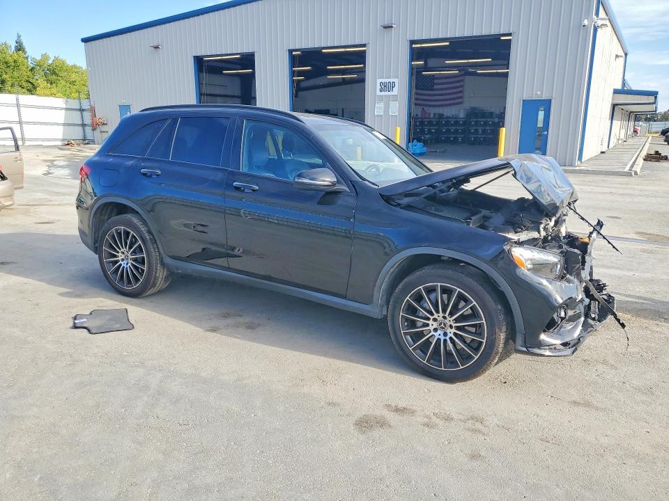 2018 Mercedes-benz Glc VIN WDC0G4JB9JV024010 COPART salvage auction — FRONT END, Ca - Salvage Certificate, sold $3,950 on 2026-08-04 (photo 4)