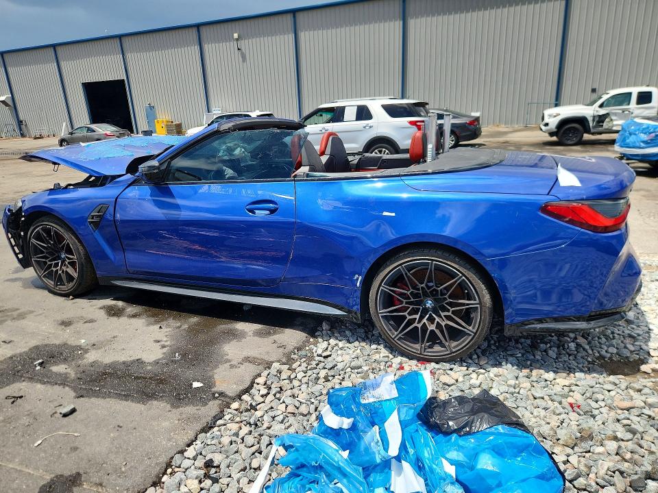 2024 BMW M4 VIN WBS33BA03RCN05324 COPART salvage auction — ROLLOVER, Fl - Certificate Of Title, sold $39,250 on 2026-07-29 (photo 2)
