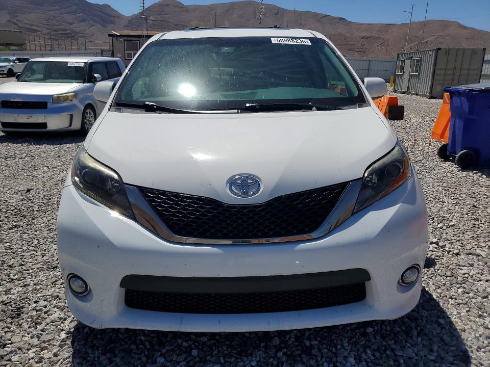 2016 Toyota Sienna VIN 5TDXK3DC3GS750076 COPART salvage auction — MECHANICAL, CA - CERTIFICATE OF TITLE, sold $3,700 on 2026-07-20 (photo 5)