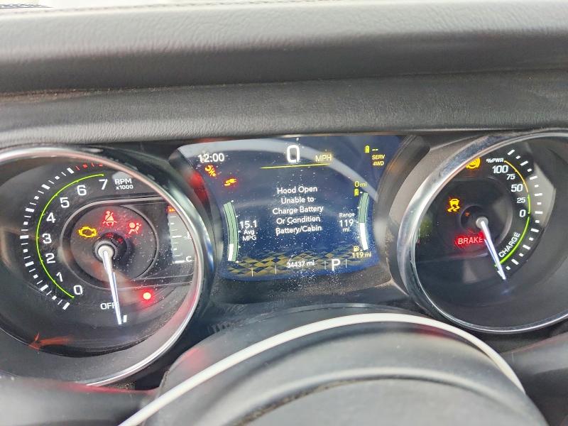 2021 Jeep Wrangler / VIN 1C4JJXP65MW749934 COPART salvage auction — SIDE, Tx - Dis/Dlr/Exp Only Salvage Title, sold $16,000 on 2026-07-29 (photo 9)