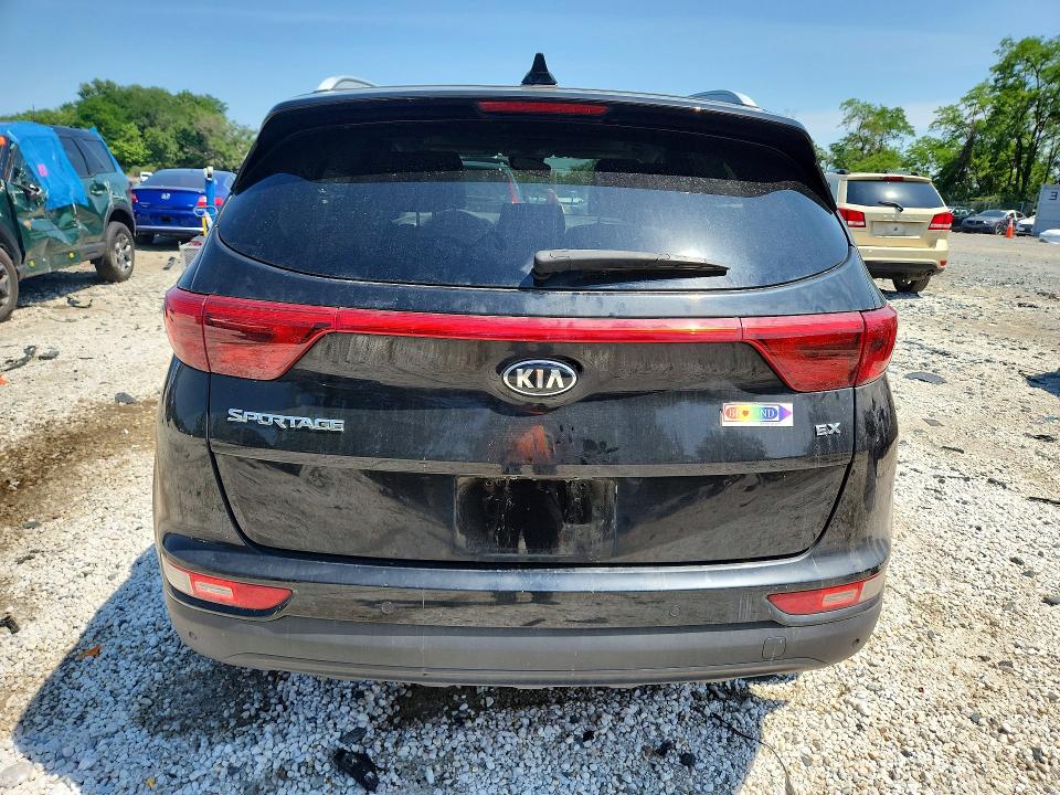 2017 Kia Sportage VIN KNDPNCAC3H7255027 COPART salvage auction — MECHANICAL, MD - CERTIFICATE OF TITLE, sold $2,750 on 2026-07-16 (photo 6)